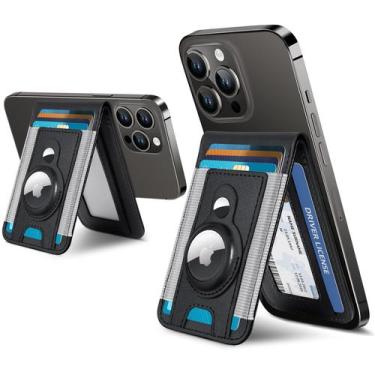 Imagem de Carteira ExtreLife 3 em 1 Magsafe com suporte AirTag para iPhone