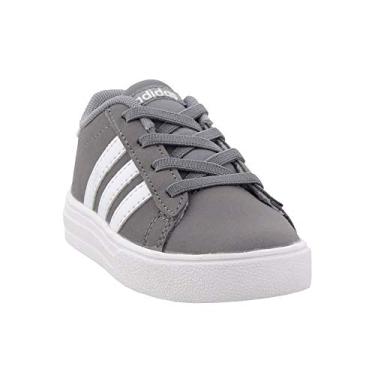Imagem de adidas Tênis masculino Daily 2.0, Cinza três/branco/branco, 5 Toddler