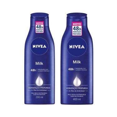 Imagem de Kit Loção Nivea Milk