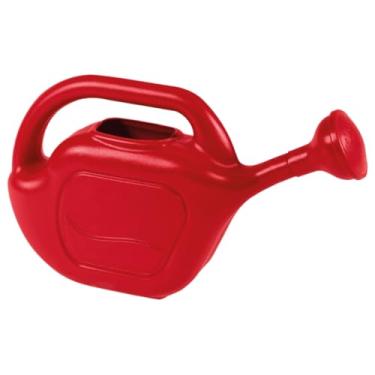 Imagem de Regador Plástico Com Bico Chuveiro Removível Jardim Plantas Jardinagem Quintal (VERMELHO,10 LITROS)