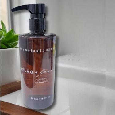 Imagem de Shampoo Dispenser Luxo 500ml Melão e Jasmim c/Válvula Profissional  Re