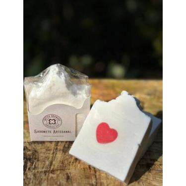 Imagem de Sabonete Natural Coração de Framboesa  Amor em cada banho  - Botica Gr