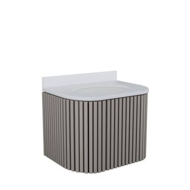 Imagem de Gabinete Para Banheiro Suspenso Emma 60cm Santiago