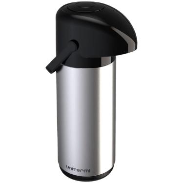 Imagem de Garrafa Térmica Verona 1 Litros Inox - - Unitermi Garrafa Termica Verona 1 L Inox - - Unitermi