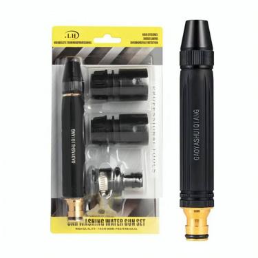 Imagem de Bico Alta Pressão Para Mangueira Regulável 3 Níveis Jato