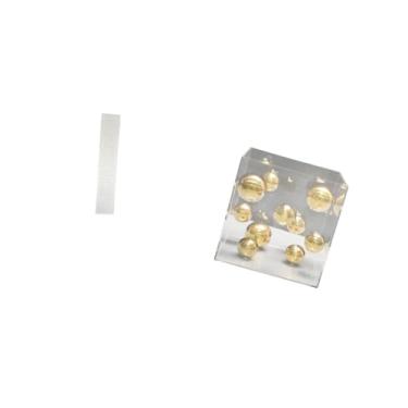 Imagem de Fenteer Abajur de Pé para Sala de Estar com Enfeite de Bola de Acrílico Transparente, Versátil, Artesanato, Decoração para Casa, Prateleira de Escritório, Vit