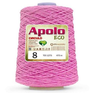 Imagem de FIO LINHA BARBANTE APOLO ECO CIRCULO Nº 08 600G 457 M, 3182 - PITAYA