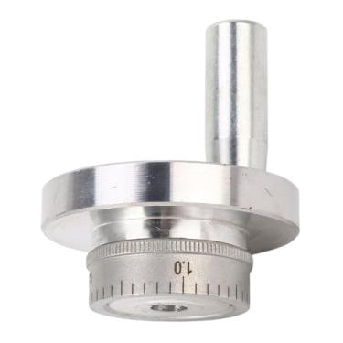 Imagem de Luocute Volante de Liga de Alumínio de 58 Mm, Volante de Torno Usinado CNC Com Alça para Mini Torno 0618 CJ18A 7x12 7x14, Círculo de Escala de 2 Mm, 40 Grades, Volante de