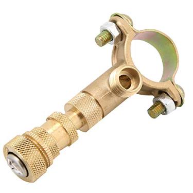 Imagem de Bocal de spray de latão, pulverizador de atomização de alta pressão, fácil de usar para irrigação de jardim, resfriamento de pátio de varanda, resfriamento de umidificação de estufa e outros usos de