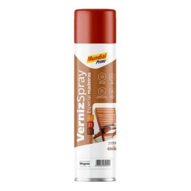 Imagem de Verniz Spray Madeira Brilhante Proteção Móveis Portas 400ml - AEROFLEX