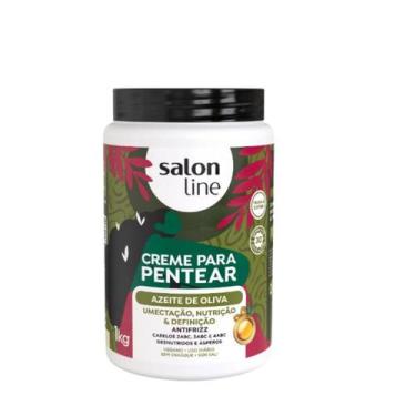 Imagem de Creme para Pentear Salon Line Azeite de Oliva 1kg