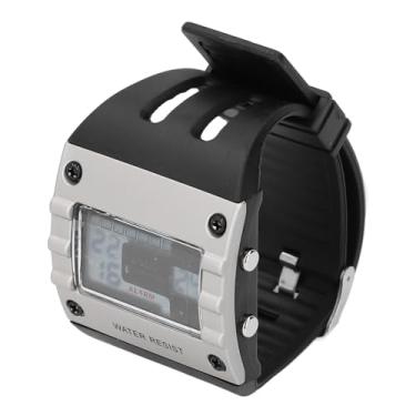 Imagem de Acouto Relógio Digital Masculino Com Tela Grande, 30m, Luz LED, D H (Ti ouro)