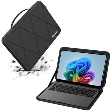 Imagem de Smatree Capa protetora rígida de EVA compatível com Samsung Galaxy Tab S10 FE+ de 12,4 polegadas, bolsa para notebook Samsung Galaxy Chromebook 2 360 (X8016T)