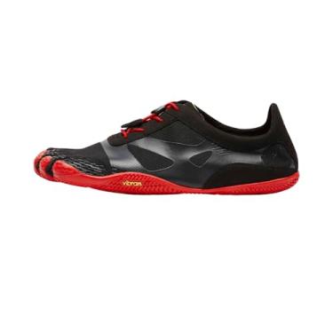 Imagem de Vibram FiveFingers Tênis masculino KSO EVO Cross Training, Preto/vermelho, 12.5-13 US