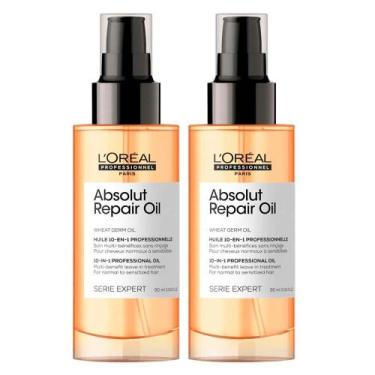 Imagem de L'Oréal Professionnel Absolut Repair Óleo 10 em 1 Kit Com 2 Unidades, 