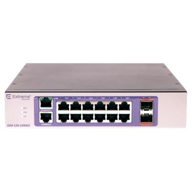 Imagem de Extreme networks 220-12T-10GE2 Gerenciado L2/L3 Gigabit Ethernet (10/100/1000) Bronze, Violeta 1U - Comutadores de rede (Gerenciado, L2/L3, Gigabit Ethernet (10/100/1000), Remo de montagem, 1U)