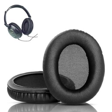 Imagem de DowiTech Almofadas auriculares de substituição profissional compatíveis com Technics RP-F295 RP-F290 RP-F200 capa para fones de ouvido com couro macio de proteína e espuma viscoelástica