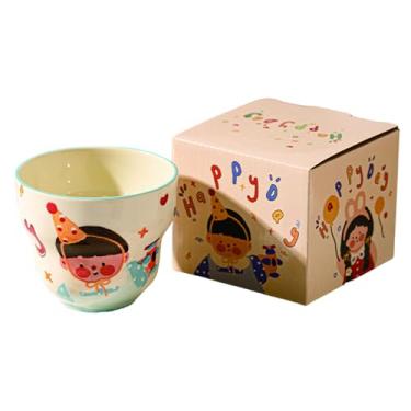 Imagem de FERBETICO Canecas de café de 290 ml para café gelado - xícaras de café e canecas de chá de cerâmica, canecas de café expresso de cappuccino com leite gelado para crianças, pais, casal, família, amigos