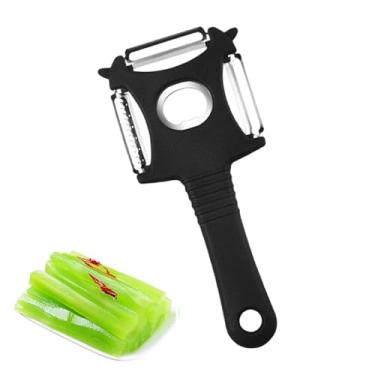 Imagem de Rrlihjgu Descascador De Legumes,Aço Inoxidável Removedor de Sabugo Antiderrapante | Descascador De Aço Inoxidável Cortador De Milho,Para Cenoura Repalho Batata Legumes Fruta Casa