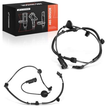 Imagem de A-Premium Sensor de velocidade da roda ABS traseiro 2 peças compatível com modelos Mitsubishi - Outlander 2014 2015, freio ABS de 4 rodas