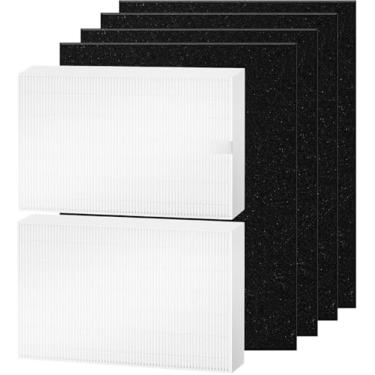 Imagem de Pacote com 3 filtros HPA300 HEPA de substituição para purificadores de ar Honeywell série HPA300