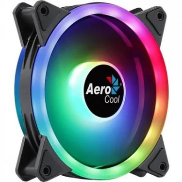 Imagem de Cooler FAN AEROCOOL Duo 12, 120x120x25mm, ARGB, Preto - 73855