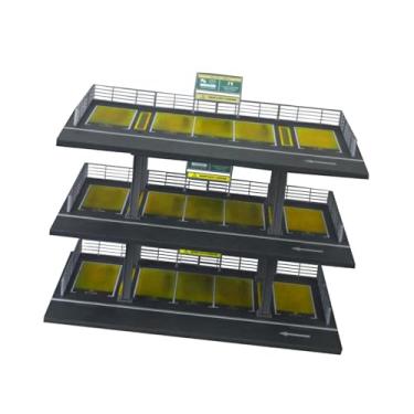 Imagem de JWQFBC Vitrine para Exibição de Carros em Miniatura Na Escala 1/64, Ideal para Carrinhos de Brinquedo de Liga Metálica.