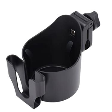 Imagem de Suporte de copo para carrinho de bebê Ainoli universal 2 em 1 porta-bebidas com suporte para celular para exterior