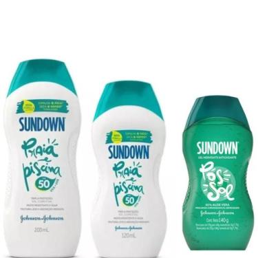 Imagem de Kit Sundown Solar Protetor Solar Fps50 320ml + Gel Pós Sol