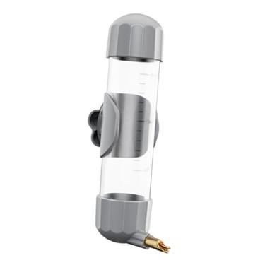 Imagem de Generic Bebedouro para pássaros, comedouro para papagaios, recipiente para beber água, bebedouro para pequenos animais, Cinza