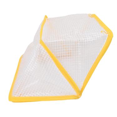 Imagem de Asixxsix Coberturas de proteção contra geadas para plantas, coberturas dobráveis ​​de PVC em tela para jardim, cobertura de inverno para todos os climas com 4 estacas (Tamanho pequeno)