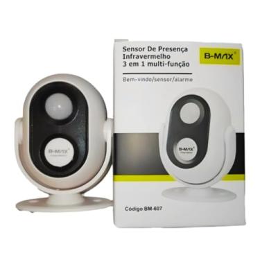 Imagem de Sensor de Presença Campainha Alarme BM-607 Bivolt