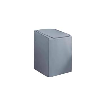 Imagem de Capa para Máquina de Lavar, Poliéster e PVC, Tamanho G, 68x89cm, Proteção contra Poeira e Arranhões, Compatível com Eletrolux 12-15kg, Mabe 10-15kg, GE 10-15kg, Continental 13-16kg