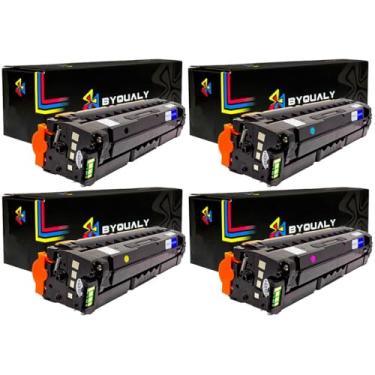 Imagem de Kit 4 Cores Toner Compatível com CLT-506L ByQualy para CLX-6260fw CLP-680dw CLP-680dn CLX-6260nd CLX6260 CLP680