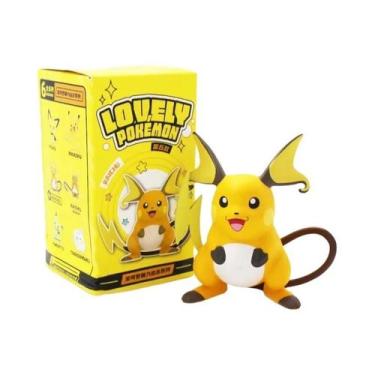 Imagem de Figuras De Anime Kawaii Pokémon Pikachu Pichu Togedemaru Alola Raichu 