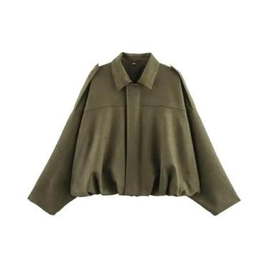 Imagem de Conjunto De Moda Feminina Com Shorts Casuais De Cintura Alta E Jaqueta