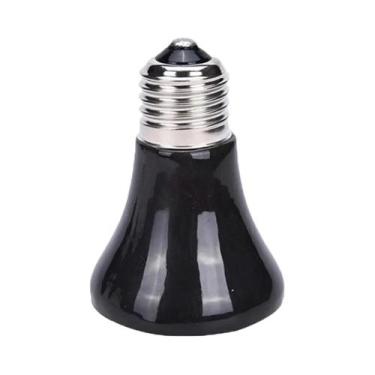 Imagem de Lâmpada De Aquecimento Para Répteis, Aquecedor Cerâmico Infravermelho 