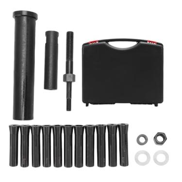 Imagem de Acouto Conjunto Mestre de Extrator de Pino de Passador, 18 Peças Em Linha Inclui Sae e Pinças Métricas, Ferramenta Extrator de Pino de Passador Eficiente para Manutenção Automotiva