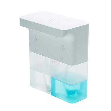 Imagem de Dispenser de Sabonete Automático sem Toque com Sensor Recarregável Ajuste Líquido Espuma para Mãos Banheiro Cozinha Hospital