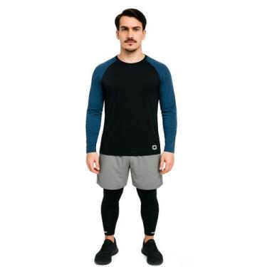 Imagem de Camisa Térmica Masculina DryFit Anti Suor Proteção UV50 - VolkOriginal