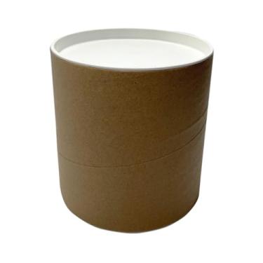 Imagem de Kit 5 Tubos Lata Em Kraft Lembrancinha Festa Batismo Criança Porta Doce 16x16