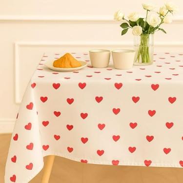 Imagem de Toalha de mesa de algodão xadrez de 4 a 10 Lugares(Amore,140 cm x 200 cm)