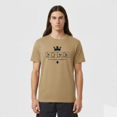 Imagem de Camiseta Masculina Algodão Premium KING TABELA PERIODICA-Masculino
