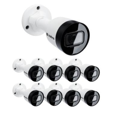 Imagem de Kit 9 Câmeras IP 2 Megapixels Full HD 30m PoE VIP 1230 B G5 Intelbras