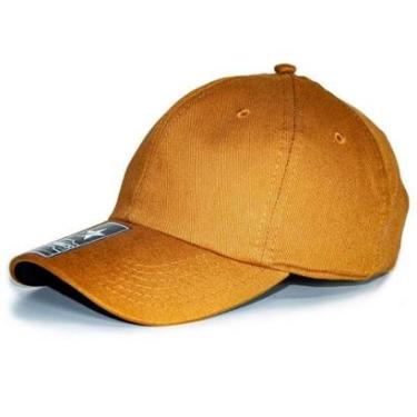 Imagem de Boné Liso 06 Gomos Aba Curva Dad Hat Mants Clothing Unisex Com Regulagem-Unissex