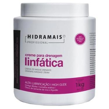 Imagem de Creme para Drenagem Linfática Hidramais Profissional 1kg-Unissex