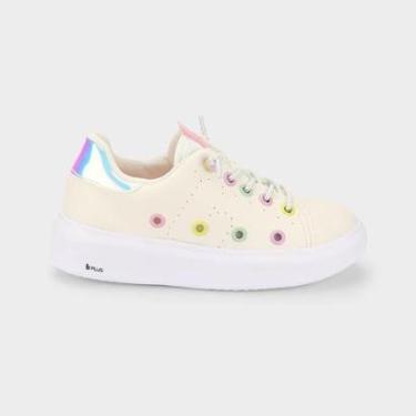 Imagem de Tênis Infantil Bibi Glam Bege-Feminino