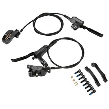 Imagem de Akozon Ztto Bicicleta Conjunto de Freio a Disco Hidráulico de 4 Pistões-freio de óleo Bilateral Cnc para Bicicletas de Montanha-potência e Controle de Frenagem Aprimorados (#1)