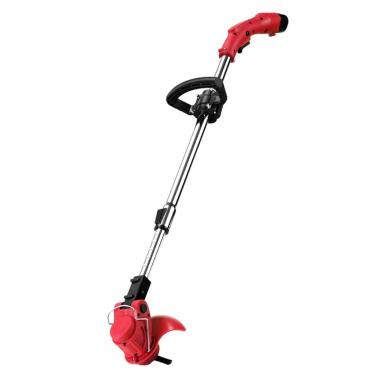 Imagem de Cortadores de grama elétrico portátil recarregável máquina de remoção de ervas daninhas multifuncional doméstico pequeno aparador de grama aparador de grama pomar jardim (bateria * 1 8000mAh)