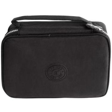 Imagem de Estojo escolar para adolescentes Estojo grande de nylon tático com div